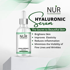 Hyaluronic Serum – Formulated From Pure Hyaluronic Acid, Anti-Aging & Anti-Wrinkle & Ultra-Hydrating Moisturizer That Reduces Dry Skin