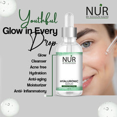 Hyaluronic Serum – Formulated From Pure Hyaluronic Acid, Anti-Aging & Anti-Wrinkle & Ultra-Hydrating Moisturizer That Reduces Dry Skin