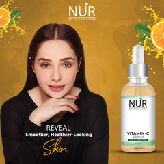 Nur Vitamin C Serum- Brightens Skin, Anti – Aging, Fades Pigmentation, Lightens Complexion, Protects Skin from Environmental & Sun Damage