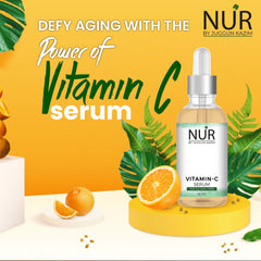 Nur Vitamin C Serum- Brightens Skin, Anti – Aging, Fades Pigmentation, Lightens Complexion, Protects Skin from Environmental & Sun Damage