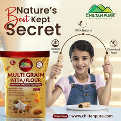 Multi Grain Atta / Flour - Made with 14 Natural Ingredients