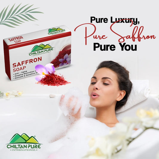 Saffron Soap - Anti-aging,& Keeping Blemishes at Bay