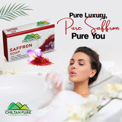 Saffron Soap - Anti-aging,& Keeping Blemishes at Bay