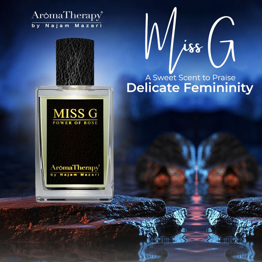 Miss G Natural Perfume - Made With Rose - A Blooming Fragrance!!