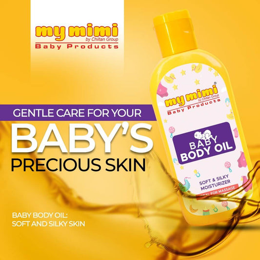 Baby & Kids Oil - Nourishes Baby's Skin Deeply, Ideal for Massage, Soft & Silky Moisturizer