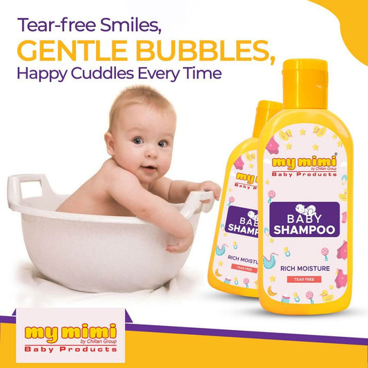 Baby & Kids Shampoo-Tear Free, Rich Moisture, Keeps Newborn’s Hair Soft and Fresh