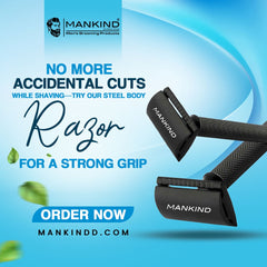 Safety - Comfortable & Smooth Shaving Experience, Replaceable Blades