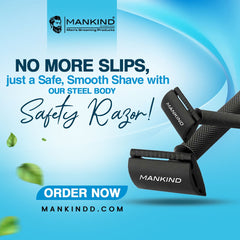 Safety - Comfortable & Smooth Shaving Experience, Replaceable Blades