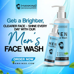 Men Face Wash – Anti – Impurities, Refreshes Skin, Remove Blackheads & Unclog Pores 150ml