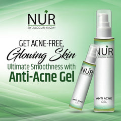 Anti Acne Gel – Get clean & clear skin, prevents acne, moisturizes skin – 100% Organic