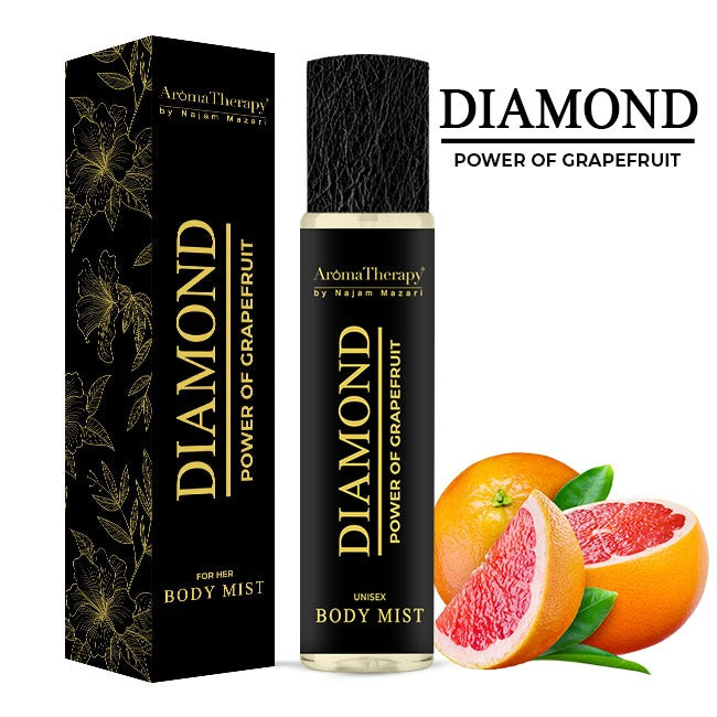 Diamond Natural Body Mist - Made With Grapefruit - Unleash the Mysterious You!!