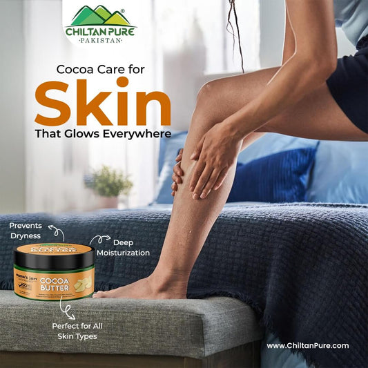 Cocoa Butter – Heals, Nourish your Skin, Best for Dry, Damage & Flaky Skin [کوکو بٹر]