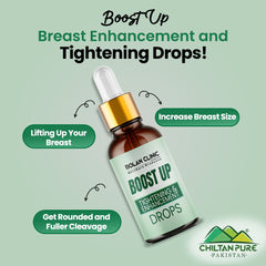 Boost Up Tightening and Enhancement Drops - Uplift Your Sagging Breasts and Tighten Them Naturally