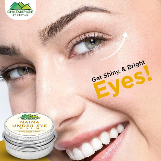 Naina Under Eye Balm - Reduce Puffiness, Wrinkles, Dark Circles & Under Eye Bags