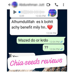 Chia Seeds – Make Skin Glow, High in Fiber, Protein & Aid in Weight Loss [تخم میکسیکو]