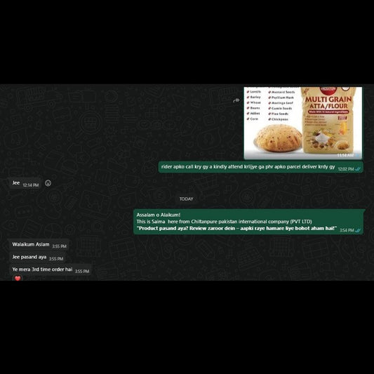 Multi Grain Atta / Flour - Made with 14 Natural Ingredients