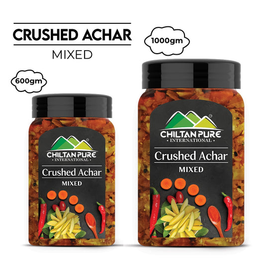 Crushed Mix Achar / Pickle - Tangy Twist of Flavor Fusion in Every Bite!