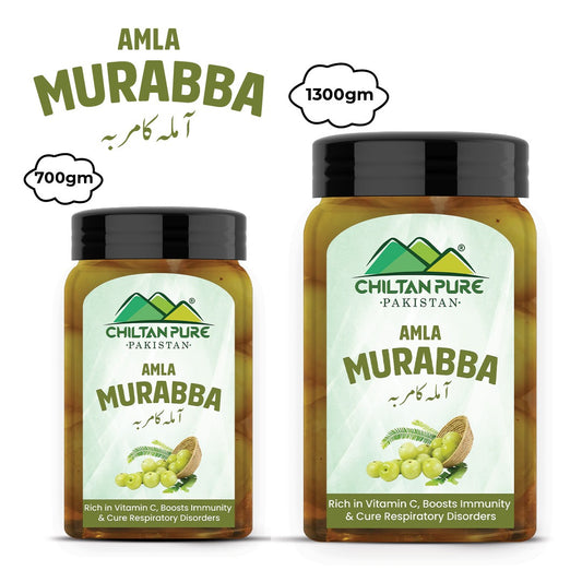 Amla Murabba (آملہ کا مربہ) – Alluring Blend of Tangy Indian Gooseberries & Spices, Abundant in Vitamin C, Boosts Immunity & Cure Respiratory Disorders, Secret of Overall Well-Being!