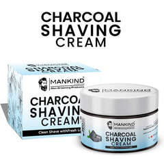 Charcoal Shaving Cream - Absorbs Impurities & Toxins & Gives Smooth Razor Glide