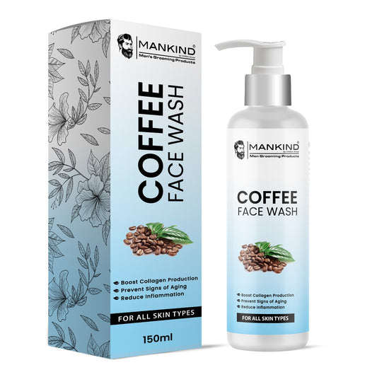 Coffee Face Wash - Boosts Collagen Production, Prevents Signs of Aging & Reduces Skin Inflammation