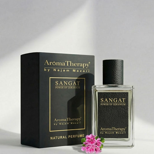 Sangat Natural Perfume -Made With Geranium - A Powerful Fragrance to Inspire (Mont Blanc)