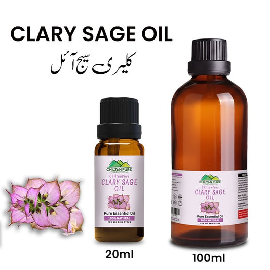 Clary Sage Essential Oil – Relieves Insomnia, Lowers Blood Pressure, Reduces Convulsions & Balances Hormones