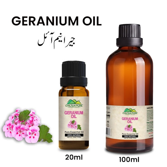 Geranium Essential Oil – Best Treatment for Insomnia [گل شمعدانی]