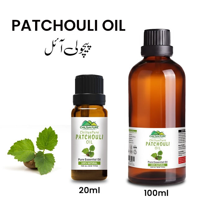 Patchouli Essential Oil - Fights Depression, Deodorizes Bad Odour Soothes Inflammation
