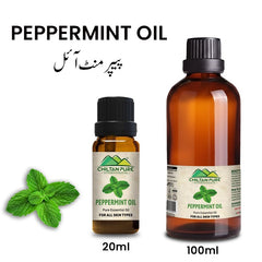 Peppermint Essential Oil - Enriched With Anti-Oxidants, Anti-Microbial & Refreshing Properties [پودینہ]
