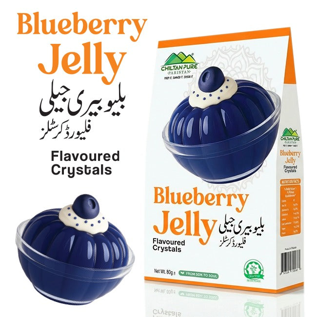 Blueberry Jelly / Crystal Jelly Blueberry 80±gm
