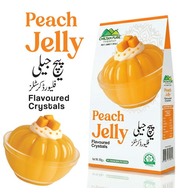 Peach Jelly / Crystal Jelly Peach  80±gm
