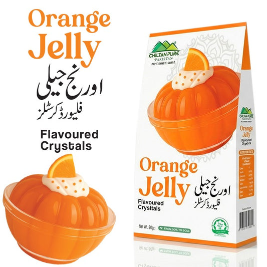 Orange Jelly / Crystal Jelly Orange 80±gm