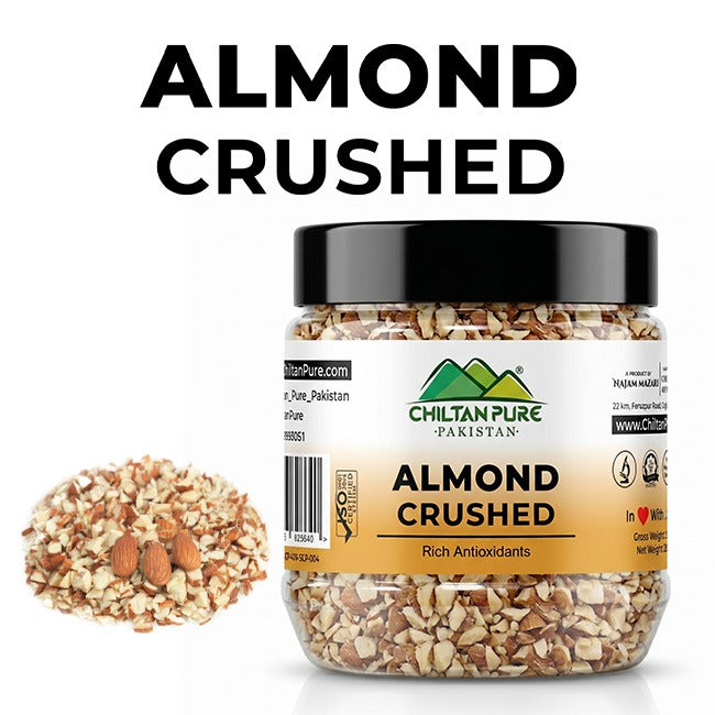 Crushed Almonds / Chopped Almonds / ٹکڑے بادام / Broken Almonds