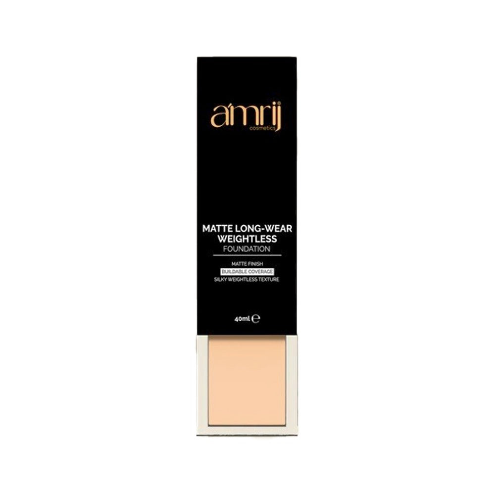 AMRIJ MATTE LONGWEAR WEIGHTLESS LIQUID BASE 2 - MamasJan Makeup