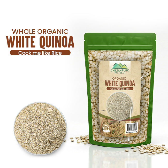 Quinoa - More Fiber, More Protein - The Better Grain for Every Meal - A Perfect Alternative to Rice