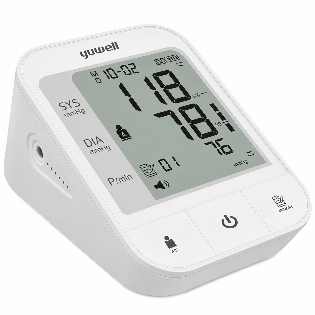 Yuwell Ye670Cr Rechargeable Blood Pressure Monitor With Voice Function