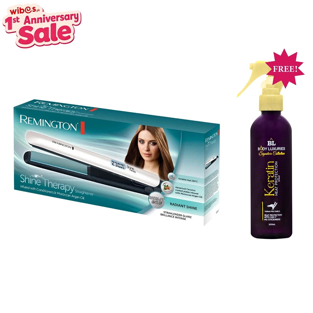 Remington S8500 Hair Straightener Shine Therapy 1