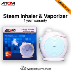 Atom Steam Inhaler And Vaporizer Humidifier - The Healthcare Shop Pakistan