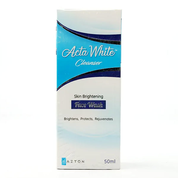 Acta White Cleanser Skin Brightening Face Wash 50ml