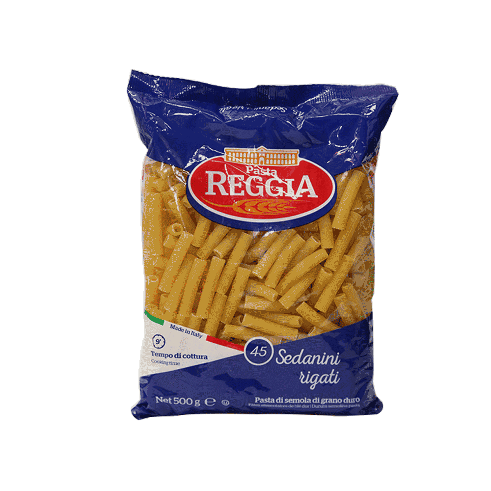 REGGIA PASTA 45 SEDANINI RIGATI 500 GM Default Title - MamasJan Grocery
