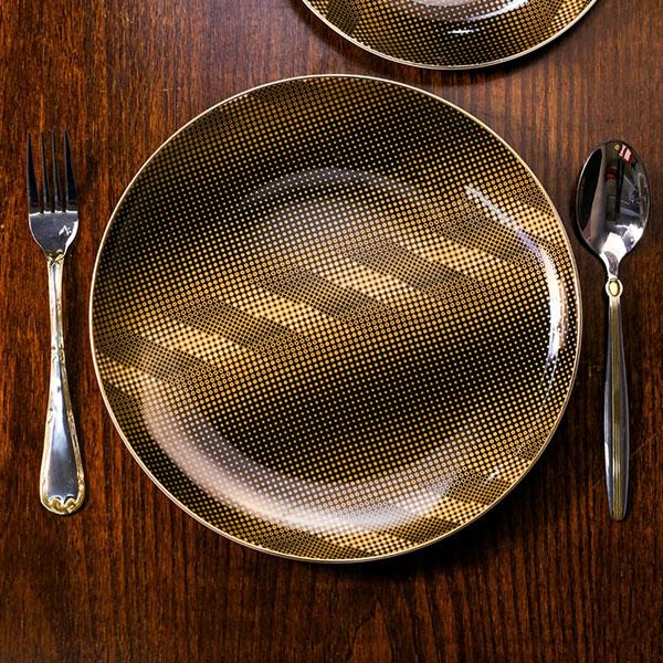 PLATE DINNER ROYAL BISTRO P-206 BASIC Default Title - MamasJan Crockery