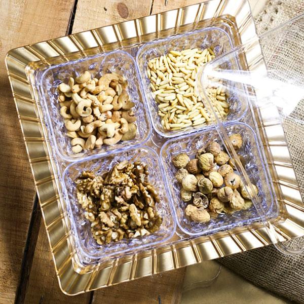DISH DRY FRUIT IR 0106P Default Title - MamasJan Crockery
