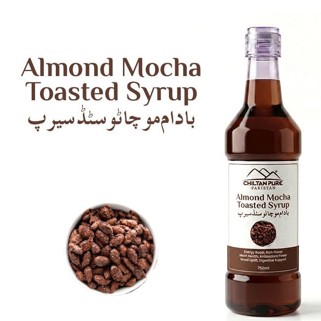 Almond Mocha Toasted Syrup / بادام موکا ٹوسٹڈ سیرپ - ChiltanPure