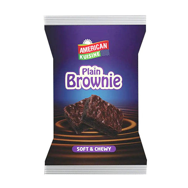 American Kuisine Plain Soft & Chewy Brownie