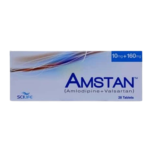Amstan Tablets 10/160mg (1 Box = 1 Strip)(1 Strip = 14 Tablets)
