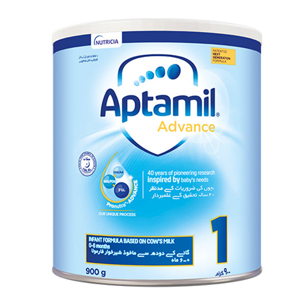 Aptamil Advance 1 - Next Generation Infant Formula Milk Powder 900g