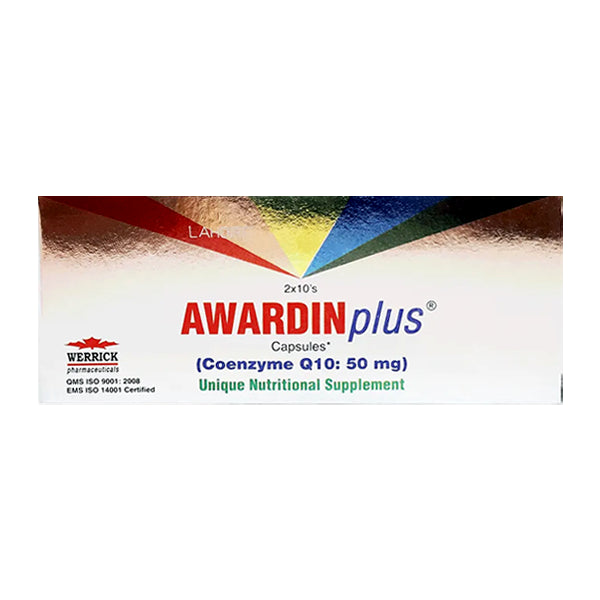 Awardin Plus Capsule 50mg (1 Strip = 10 Capsules)