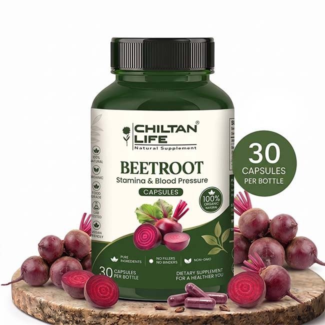 Beetroot Capsule 100% Natural Berberine Tablets 30 Per Bottle 500mg - Mamasjan