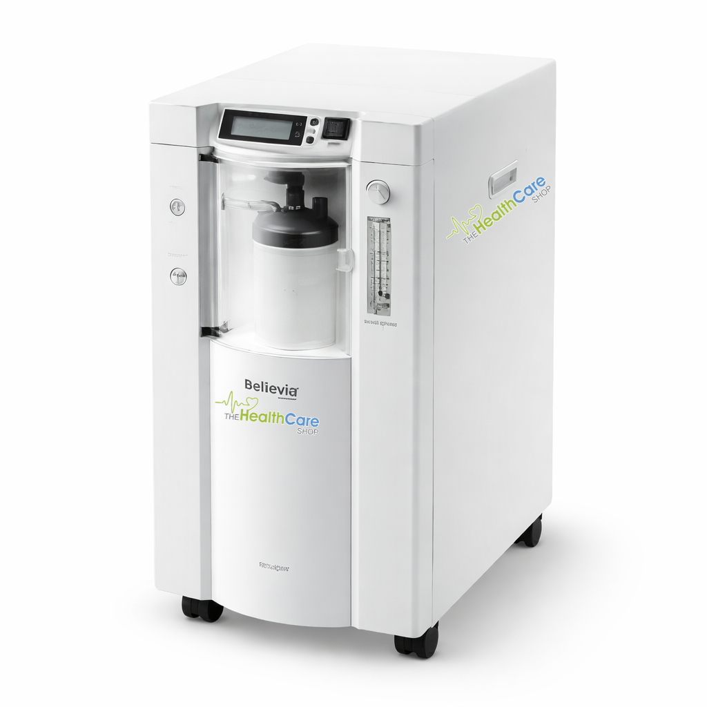 Believia 5 Liter Oxygen Concentrator 93 Oxygen Purity Home Hospital Use - The Healthcare Shop Pakistan