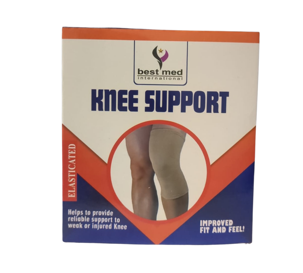 Best Med Knee Support Comfortable Compression For Pain Relief Joint Protection - The Healthcare Shop Pakistan